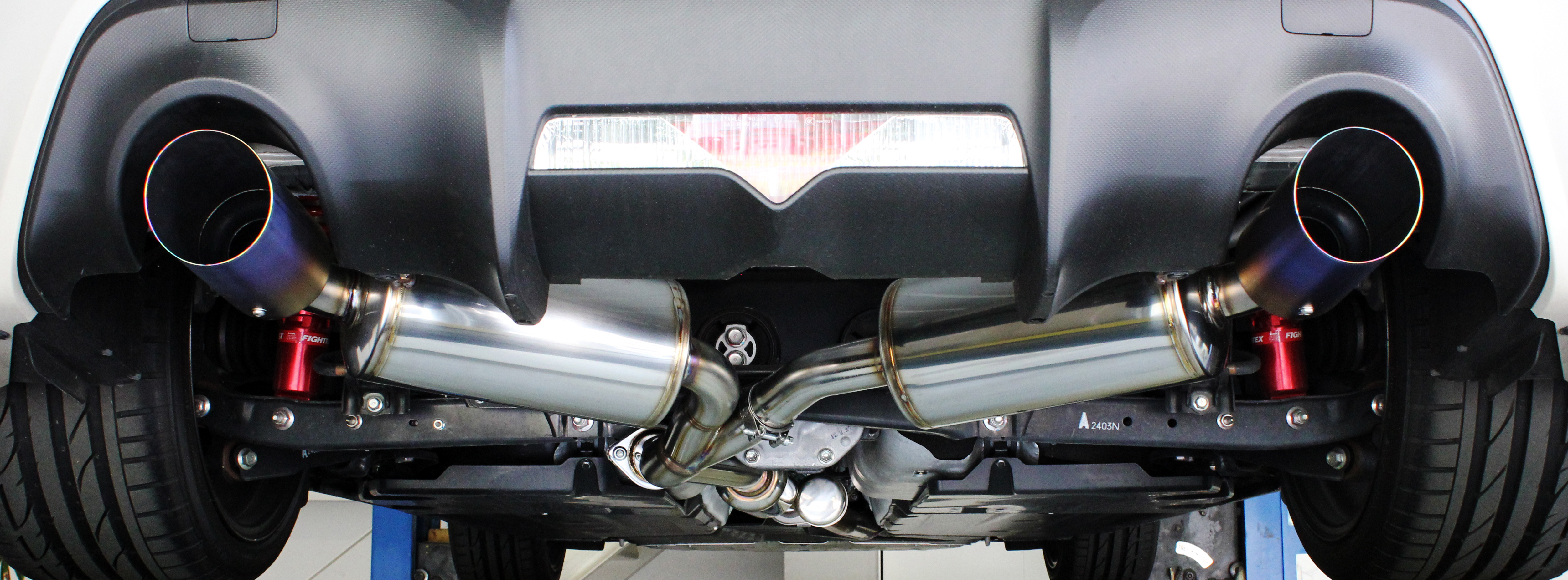 FA20（TOYOTA 86/SUBARU BRZ）ハイパワーマフラーセット　ツインサイレンサー仕様2